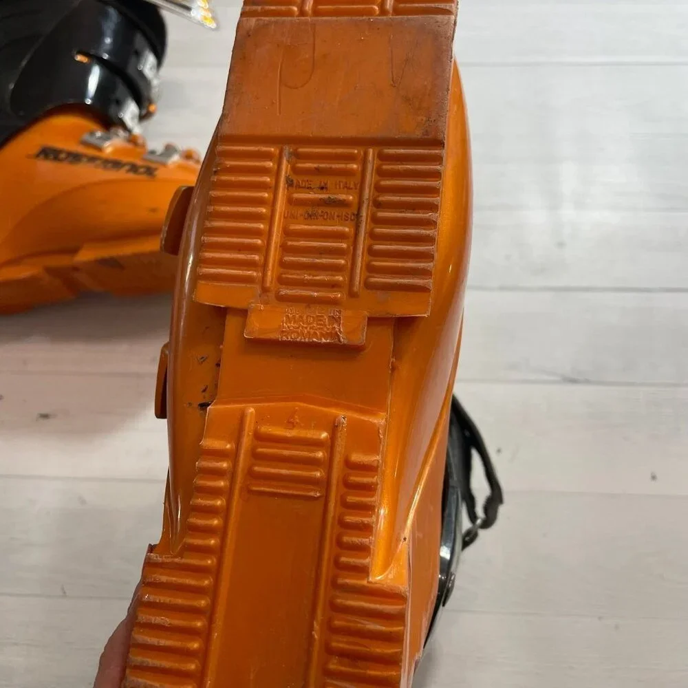 Rossignol radical jr 2 ski boots orange size 4‎